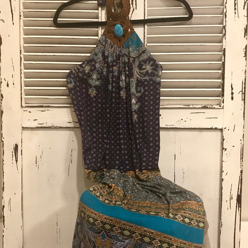 Sky brand backless maxi dress - Picture 2 of 8